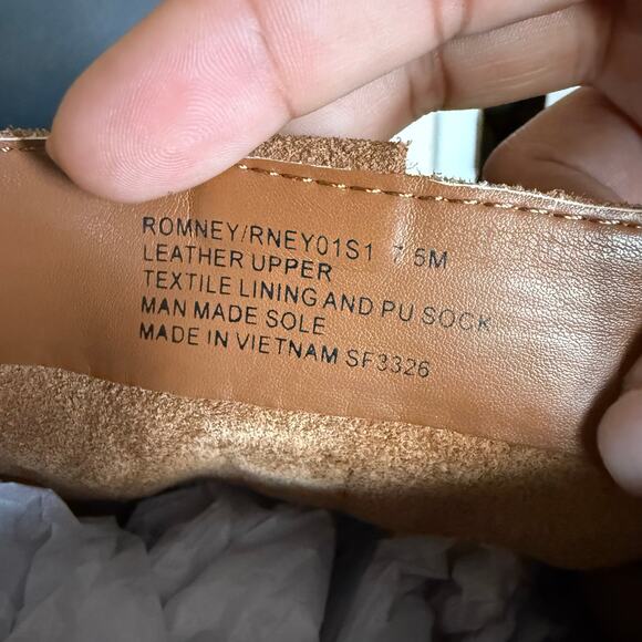 Steve Madden Romney Square Toe Western Suede Block Heel Boots Womens 7.5 - Picture 7 of 12